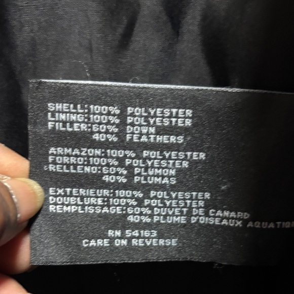 Nine West Charcoal Puffer Jacket for Women - Picture 7 of 7